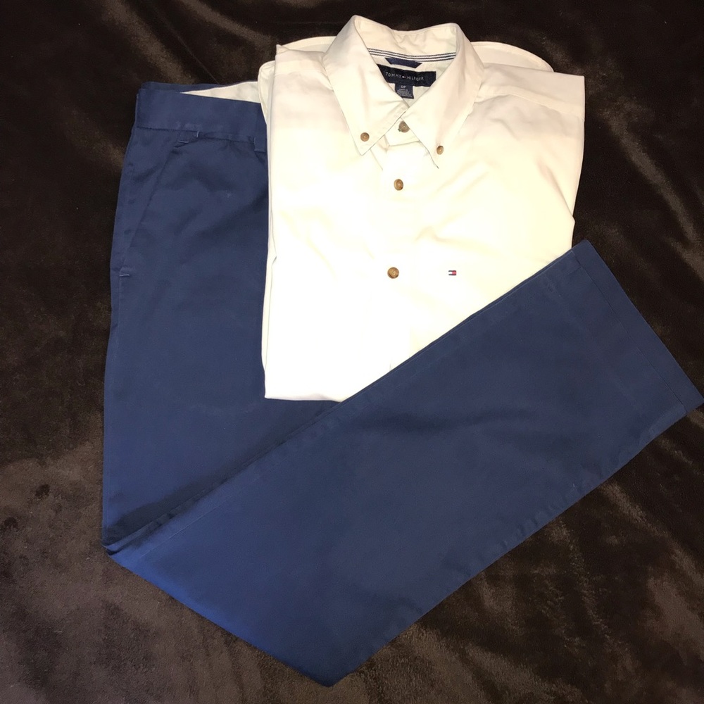 Express Photographer Navy Blue Pant